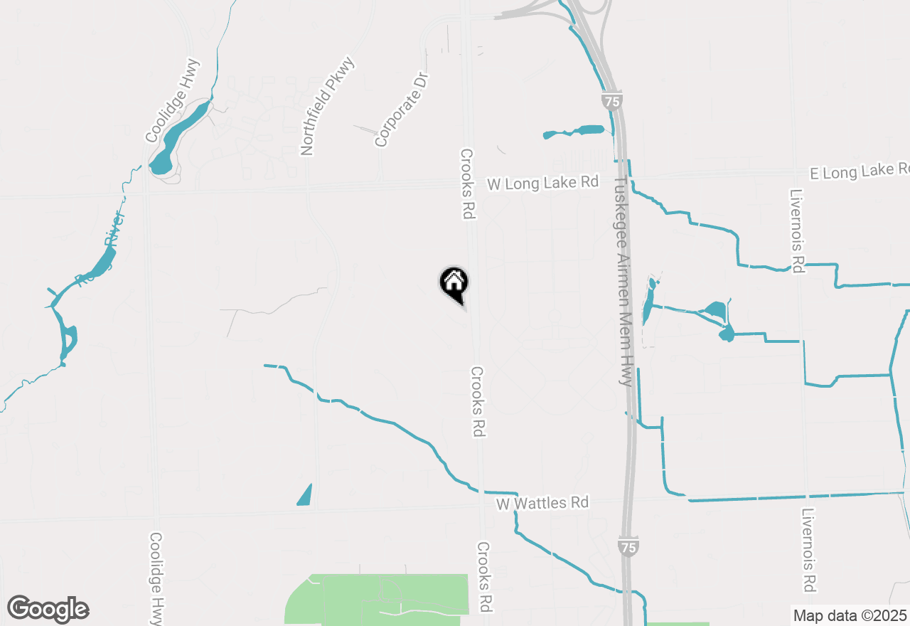 Map of 4458 Hycliffe Drive, Troy, MI 48098