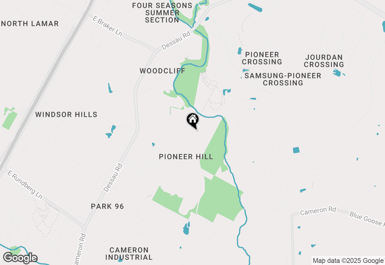 Map of 2404 Tucker Ln, Austin, TX 78754