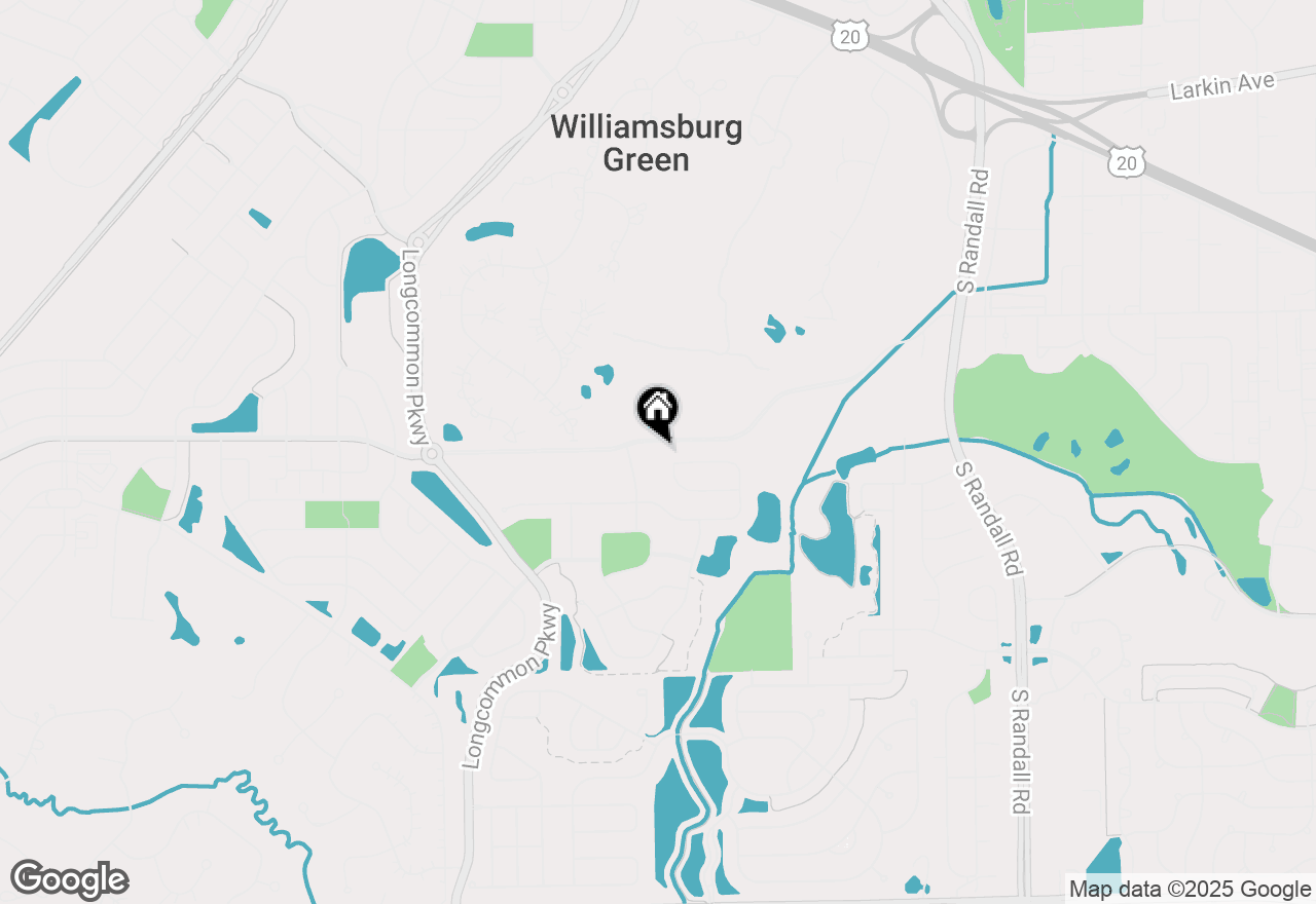 Map of 615 Lismore Circle, Elgin, IL 60124