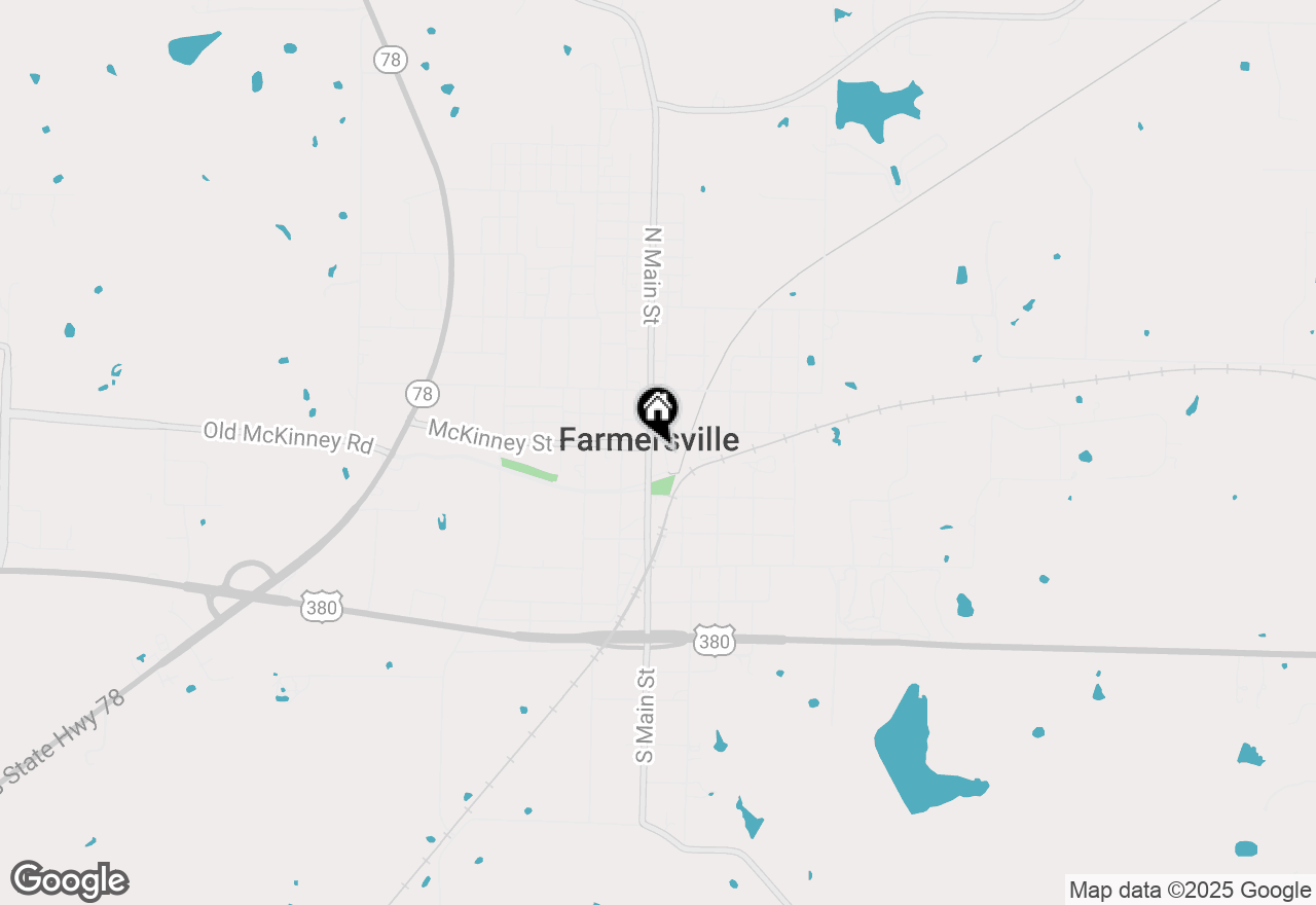Map of 119 S Main Street, Farmersville, TX 75442
