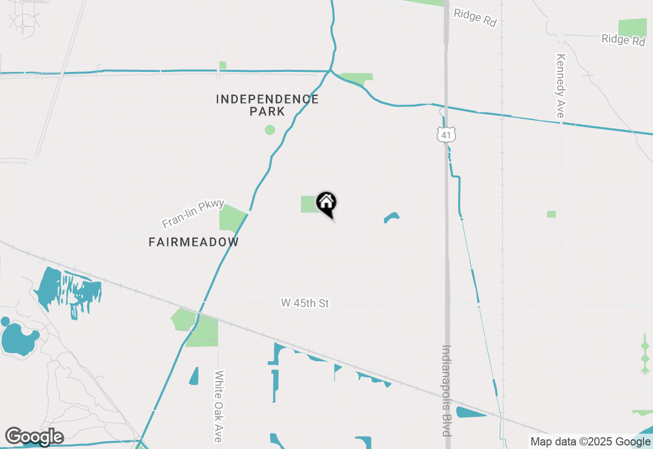 Map of 1938 Magnolia Lane, Munster, IN 46321