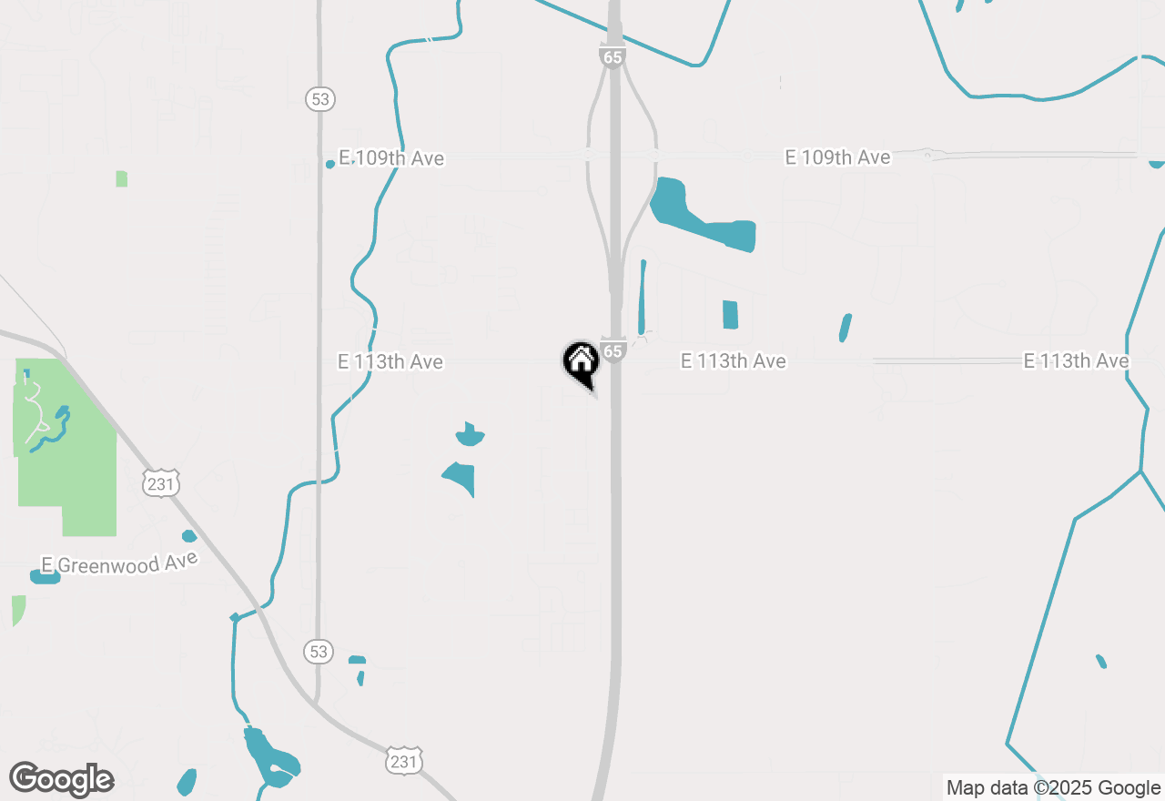 Map of 1078 E 114th Avenue, Crown Point, IN 46307