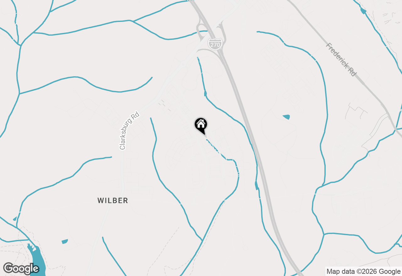 Map of 13742 Petrel Street, Clarksburg, MD 20871