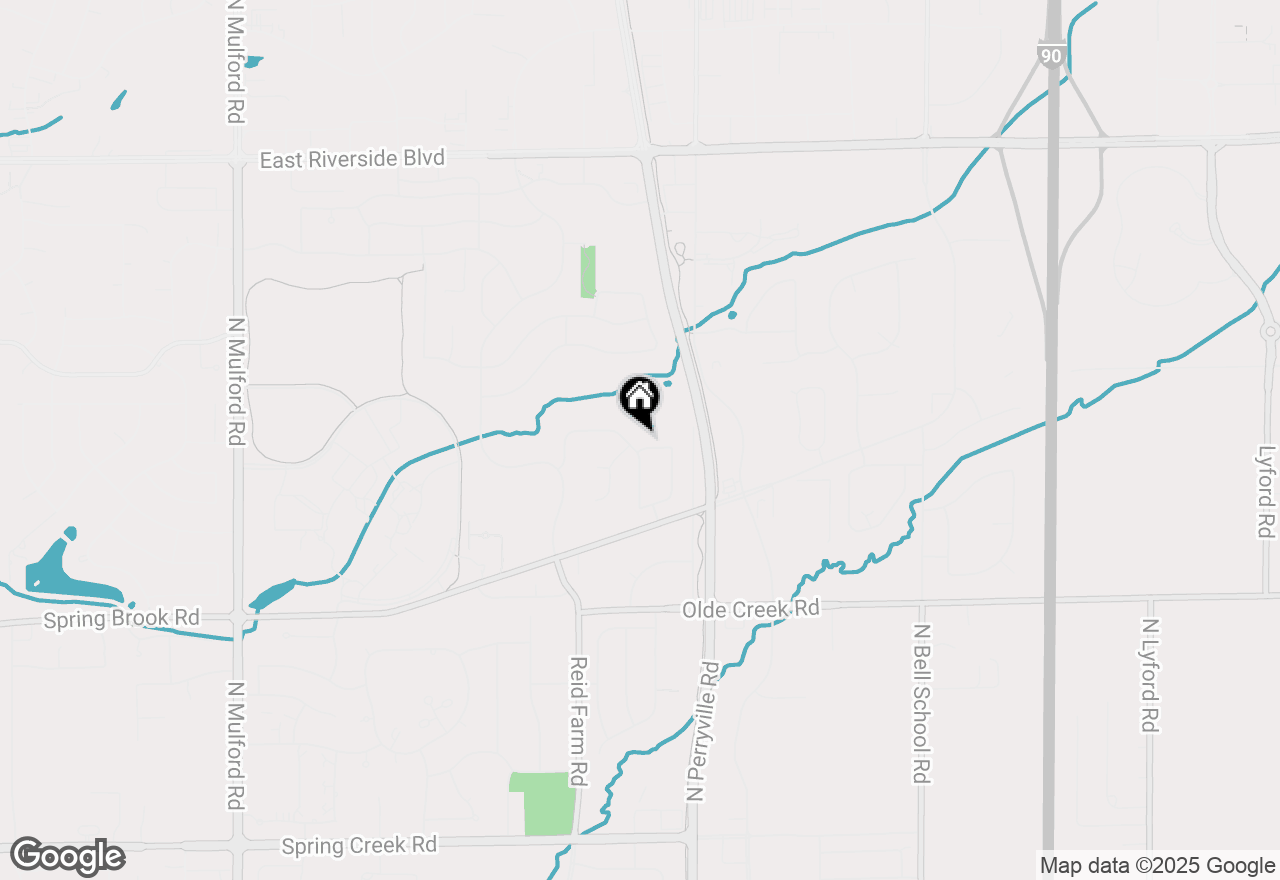 Map of 3558 Burlwood Drive, Rockford, IL 61114