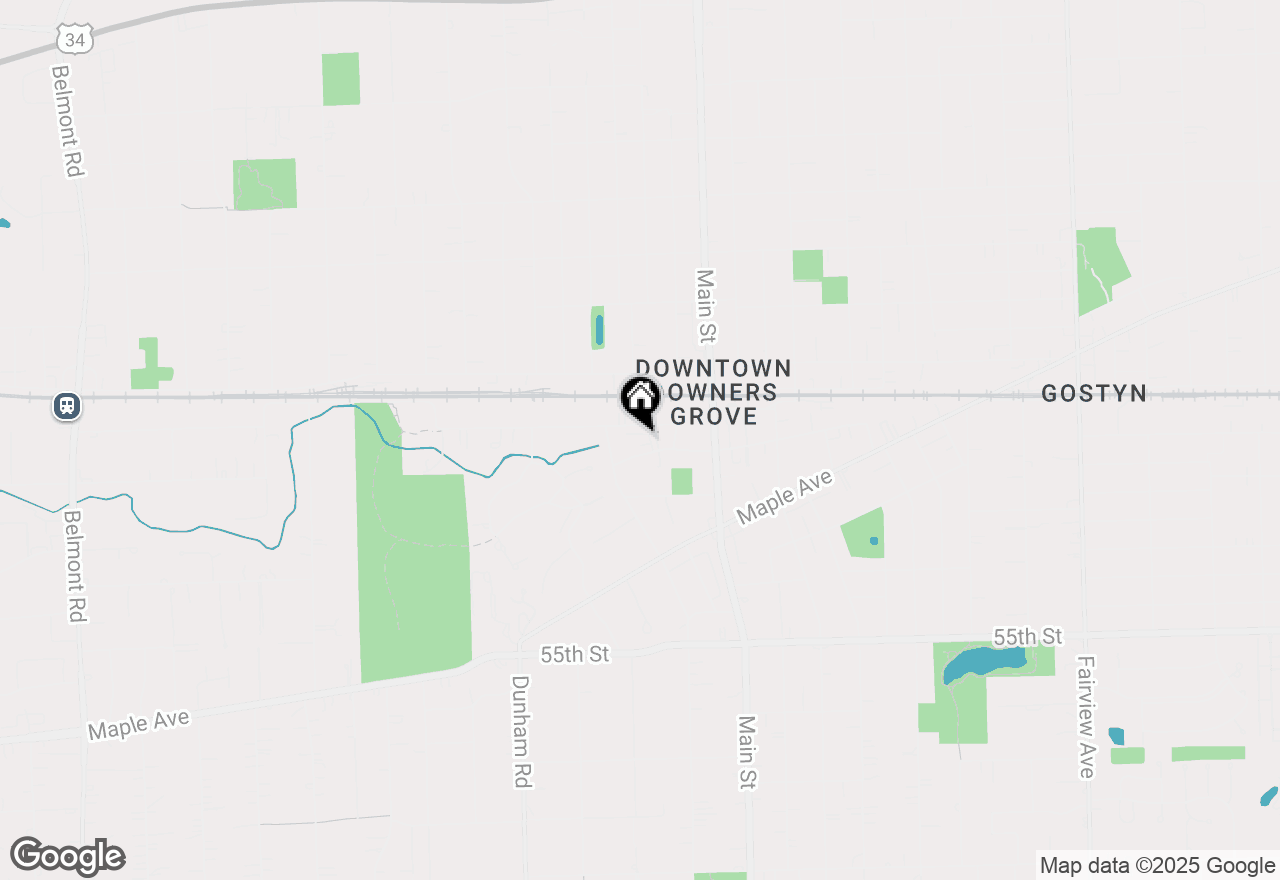 Map of 1123 Gilbert Avenue, Downers Grove, IL 60515