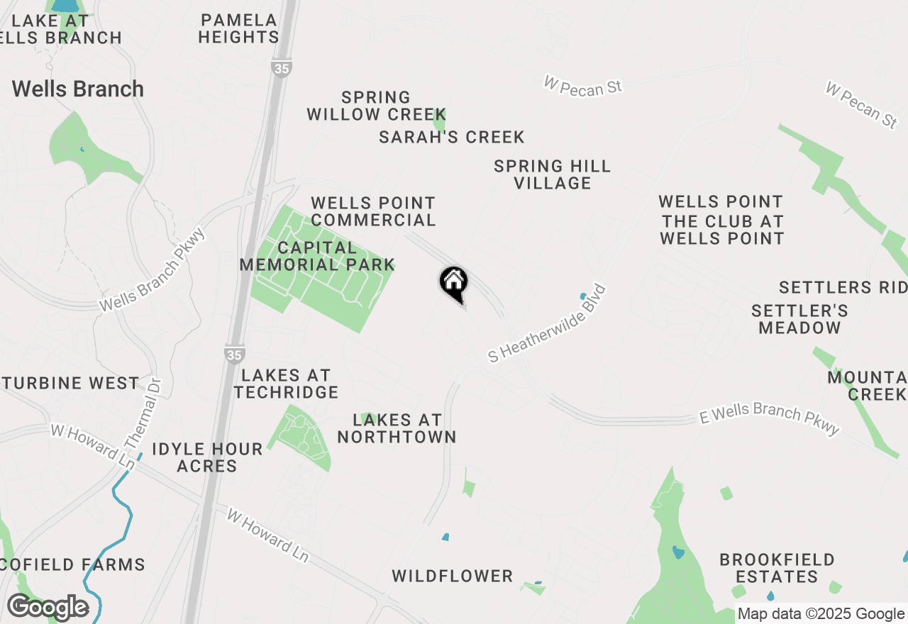 Map of 900 Solitude Dr, Austin, TX 78660