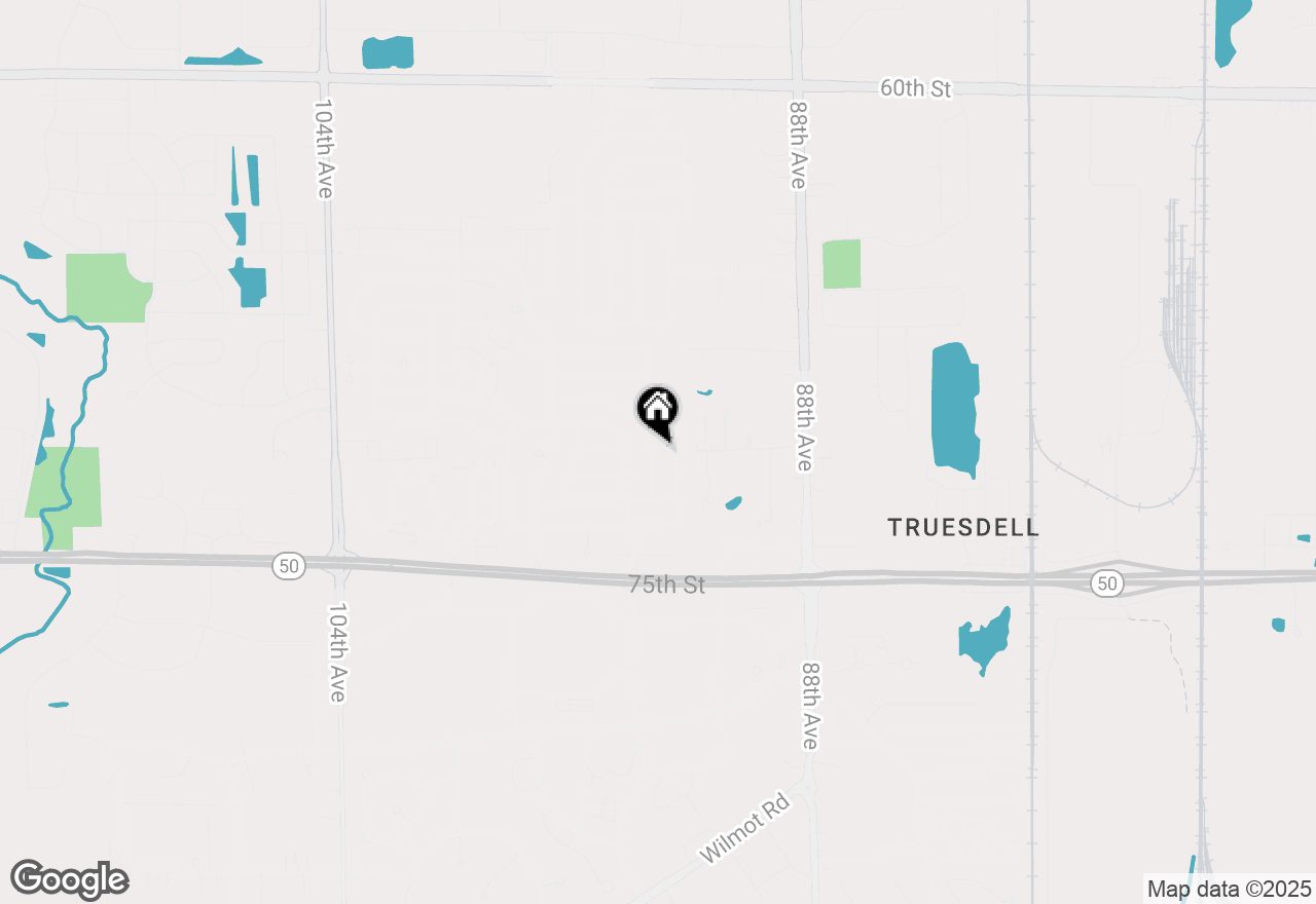 Map of 7103 93rd Ave, Kenosha, WI 53142