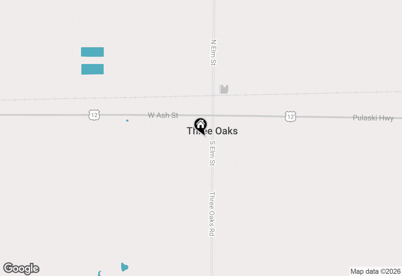 Map of 316 Magnolia Street, Three Oaks, MI 49128