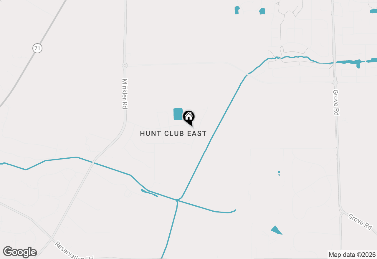 Map of 4034 Hunt Club Drive, Oswego, IL 60543