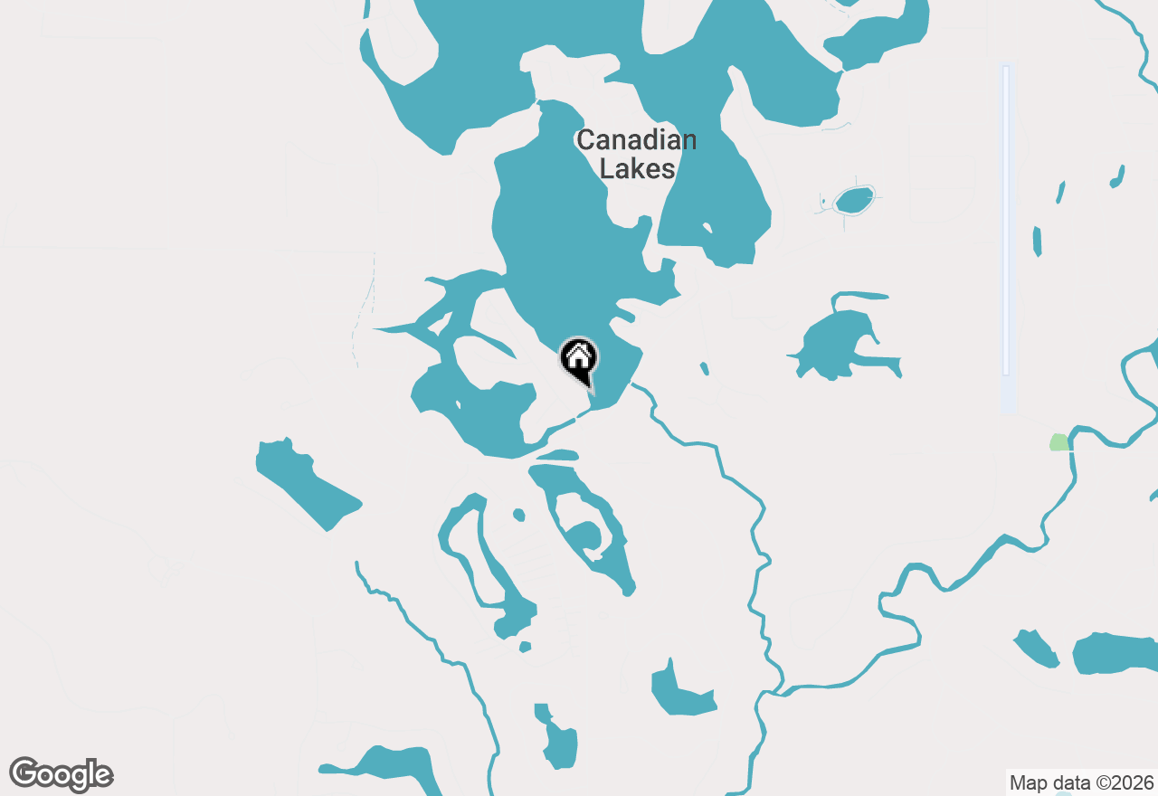 Map of 7140 Holiday Drive, Canadian Lakes, MI 49346