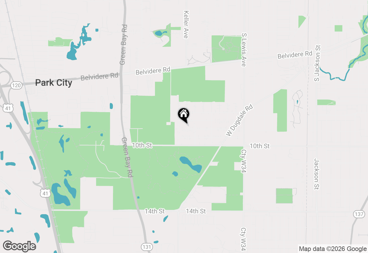 Map of 2504 9th Parkway, Waukegan, IL 60085