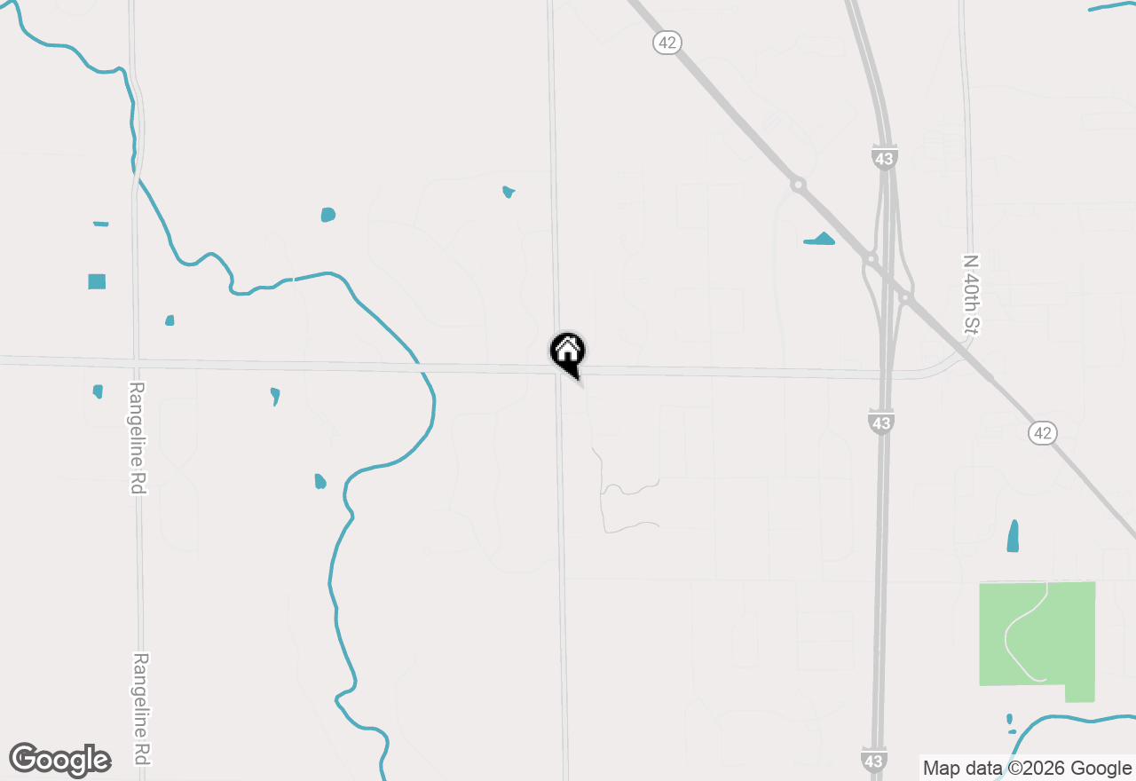 Map of 4129 County Road Y, Sheboygan, WI 53083