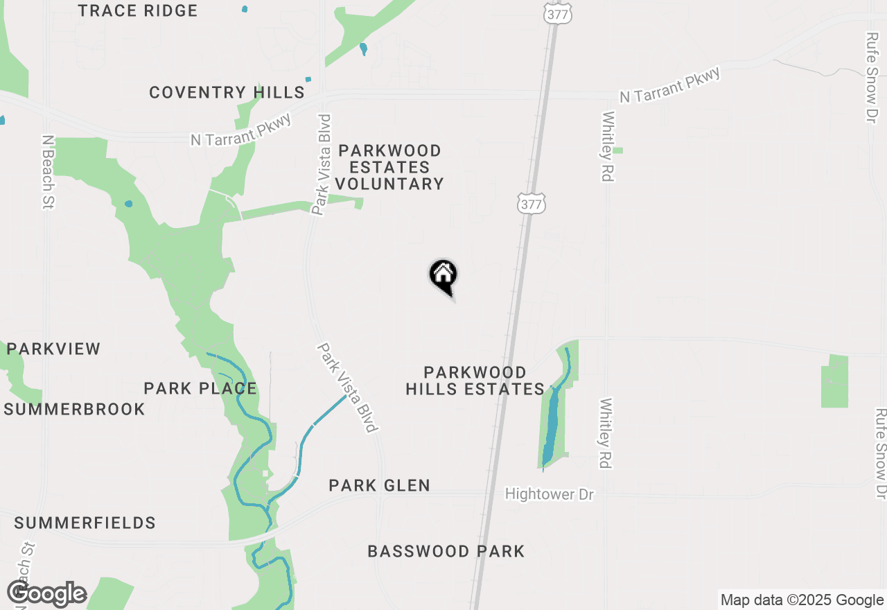 Map of 5541 Dunn Hill Drive, Fort Worth, TX 76137