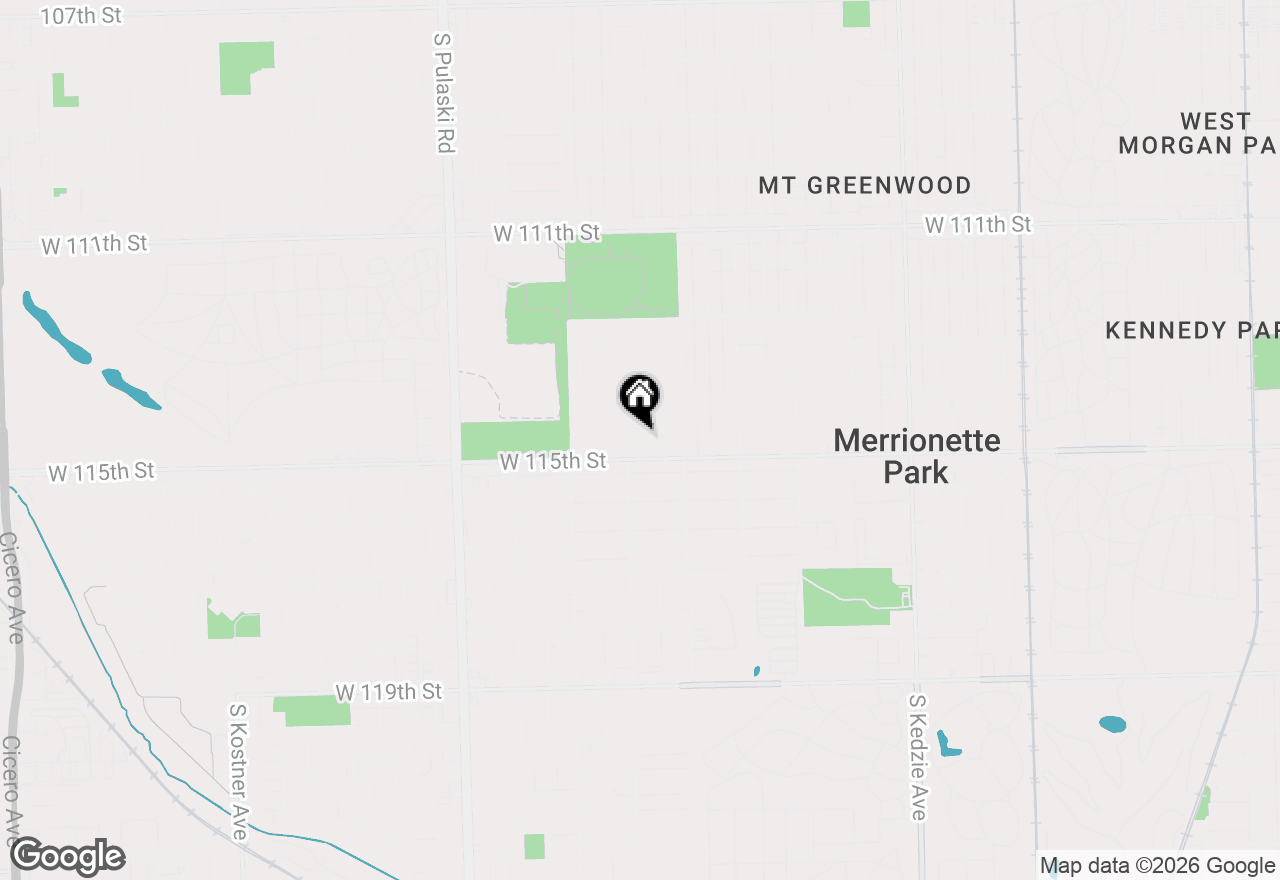 Map of (Address confidential), Chicago, Illinois 60655