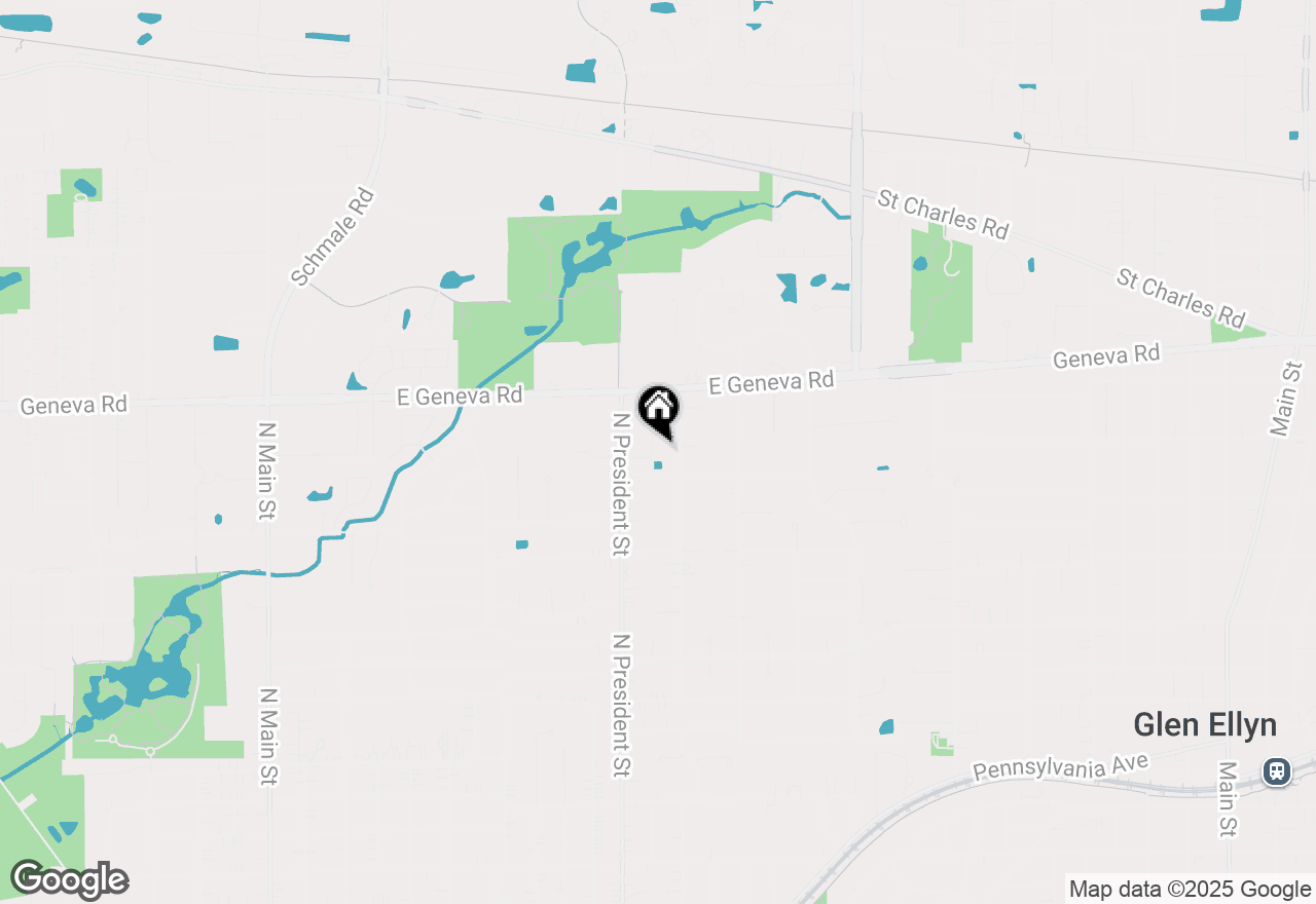 Map of 2003 Mackenzie Place, Wheaton, IL 60187