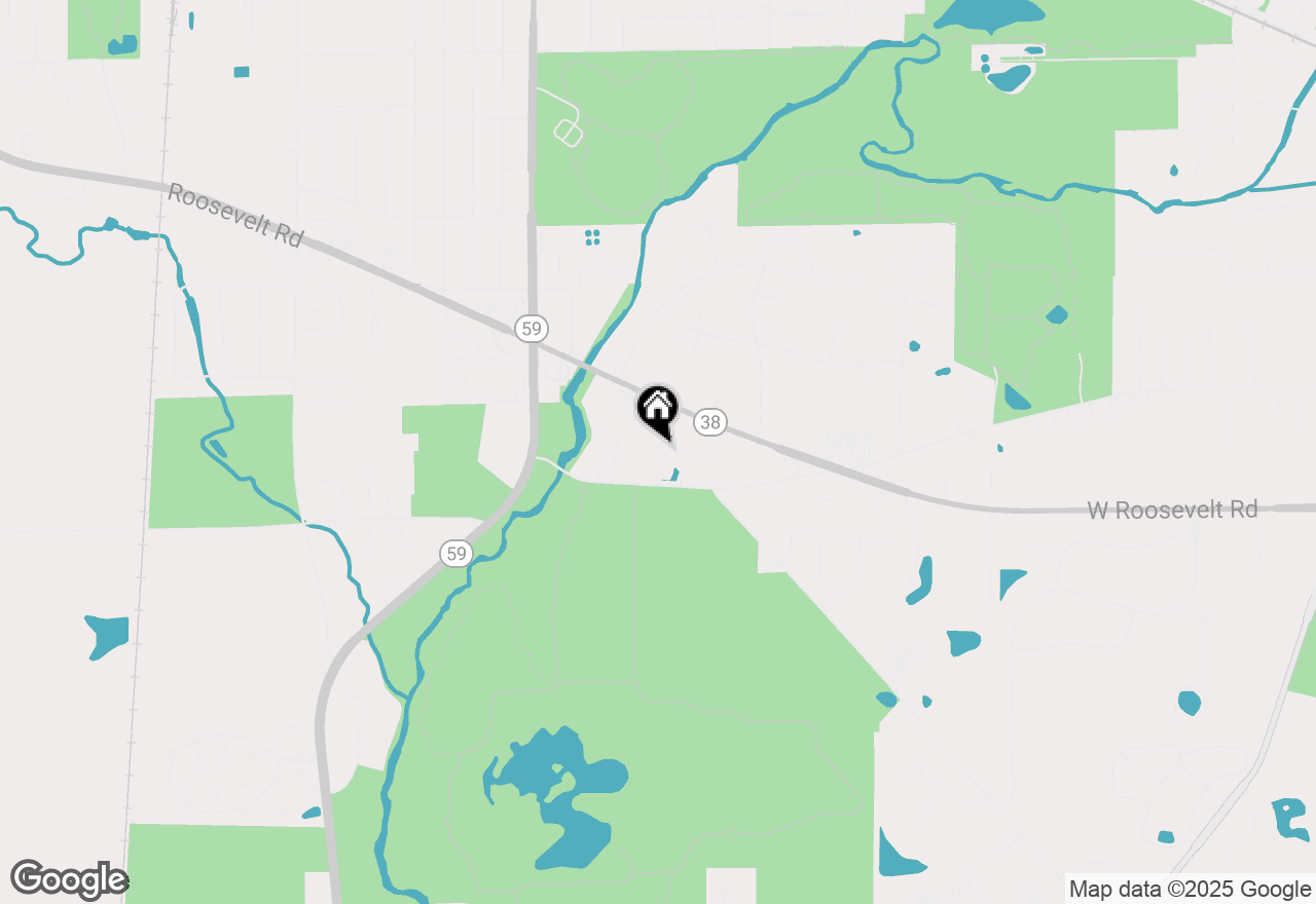 Map of 1644 Apple Tree Lane, West Chicago, IL 60185