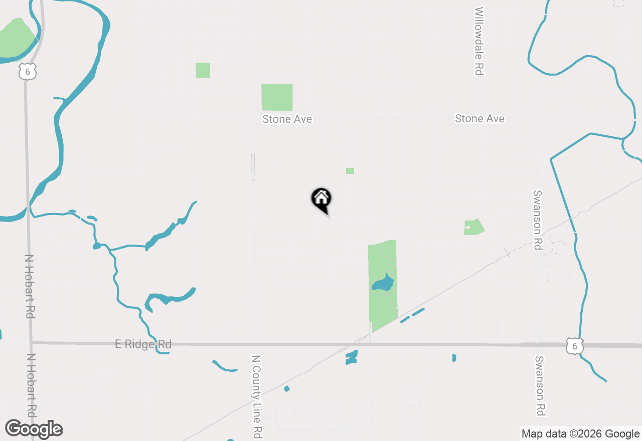 Map of 5148 Tulip Avenue, Portage, IN 46368