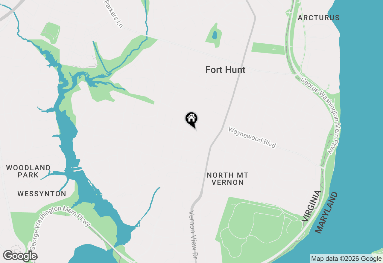 Map of 1902 Stirrup Lane, Alexandria, VA 22308