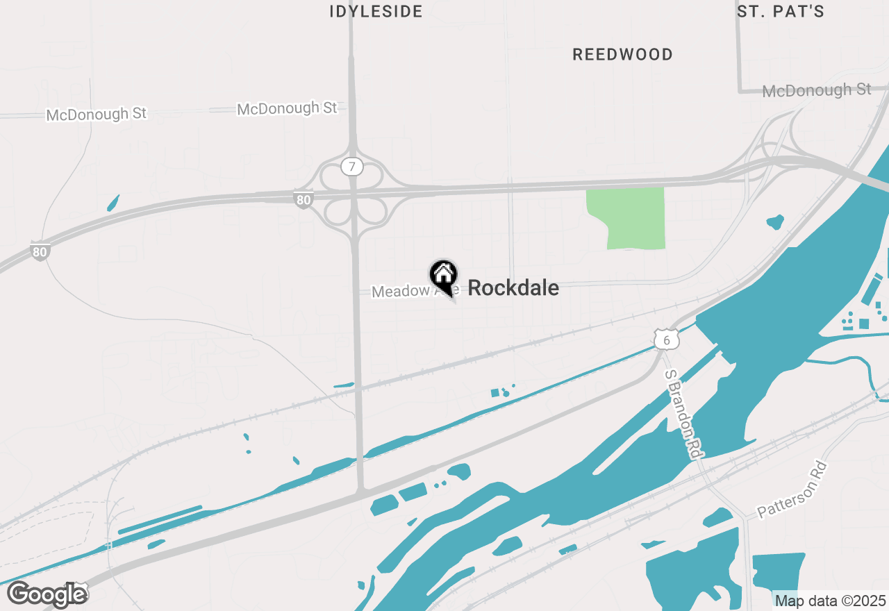 Map of 823 Otis Avenue, Rockdale, IL 60436