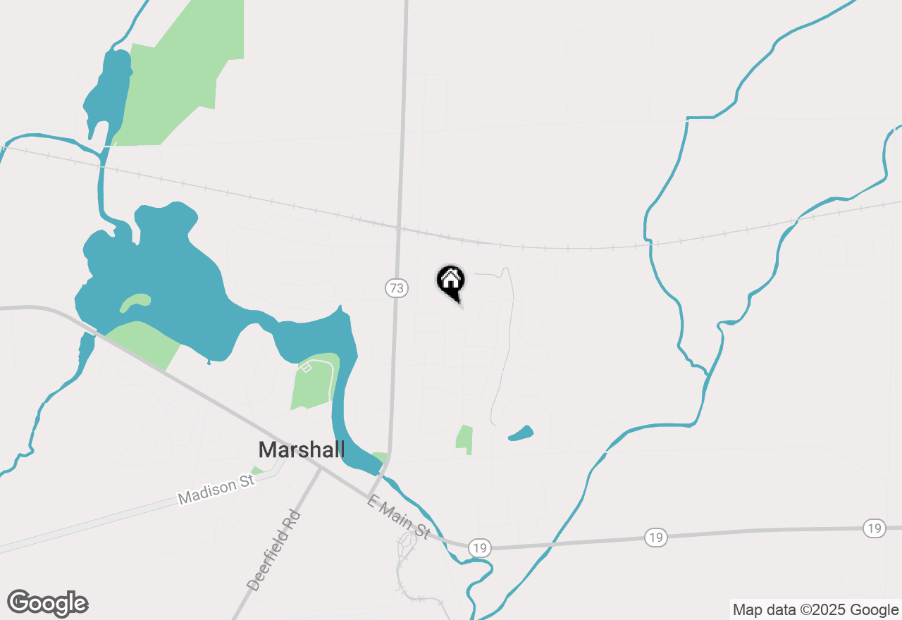 Map of 521 Meadowbrook Court, Marshall, WI 53559