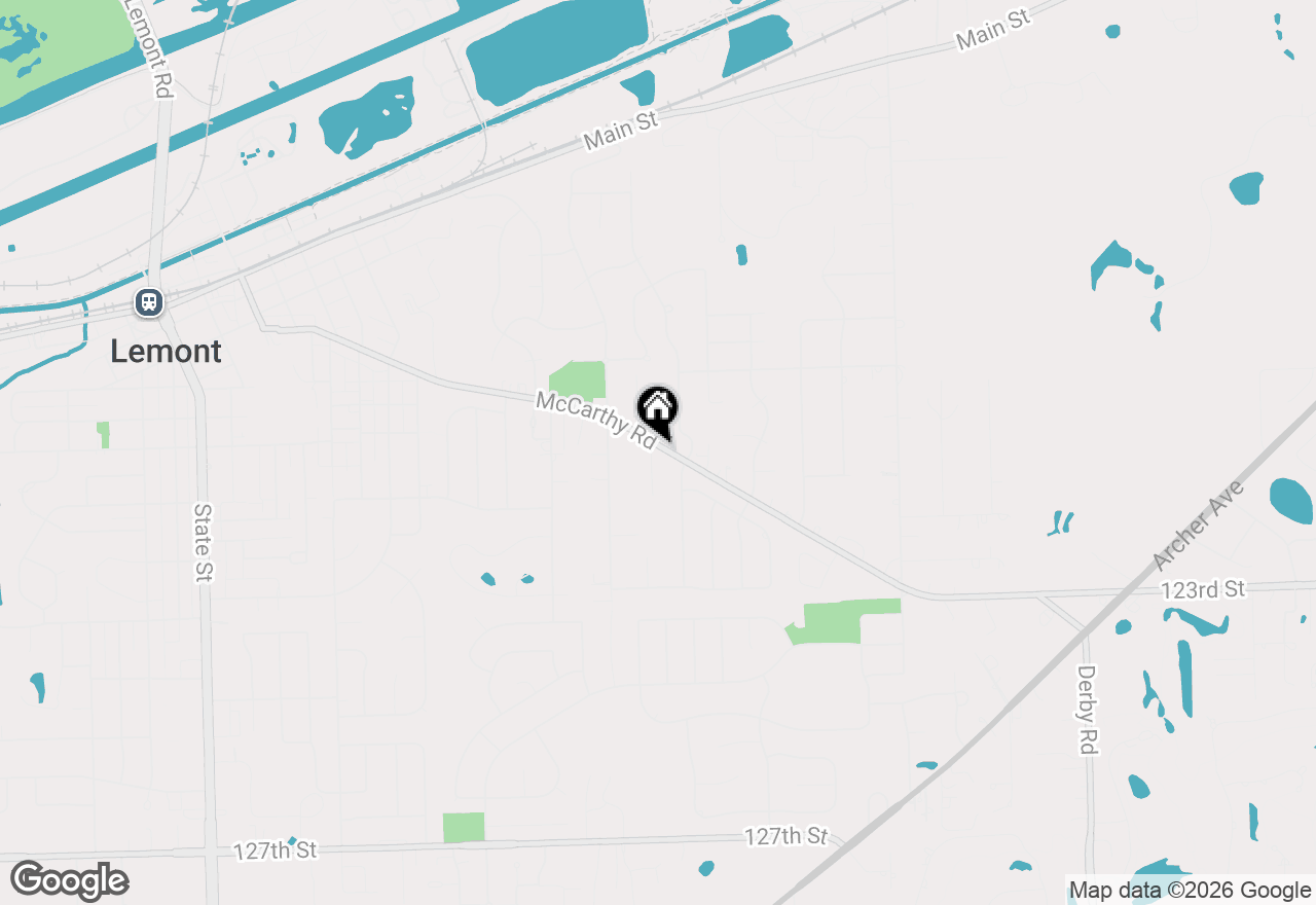 Map of 1170 Mccarthy Road, Lemont, IL 60439