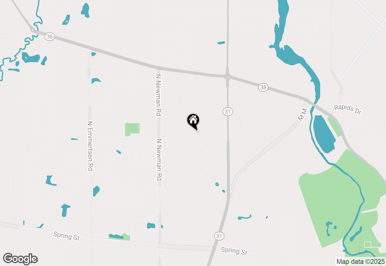 Map of 5017 Deerwood Dr, Mount Pleasant, WI 53406