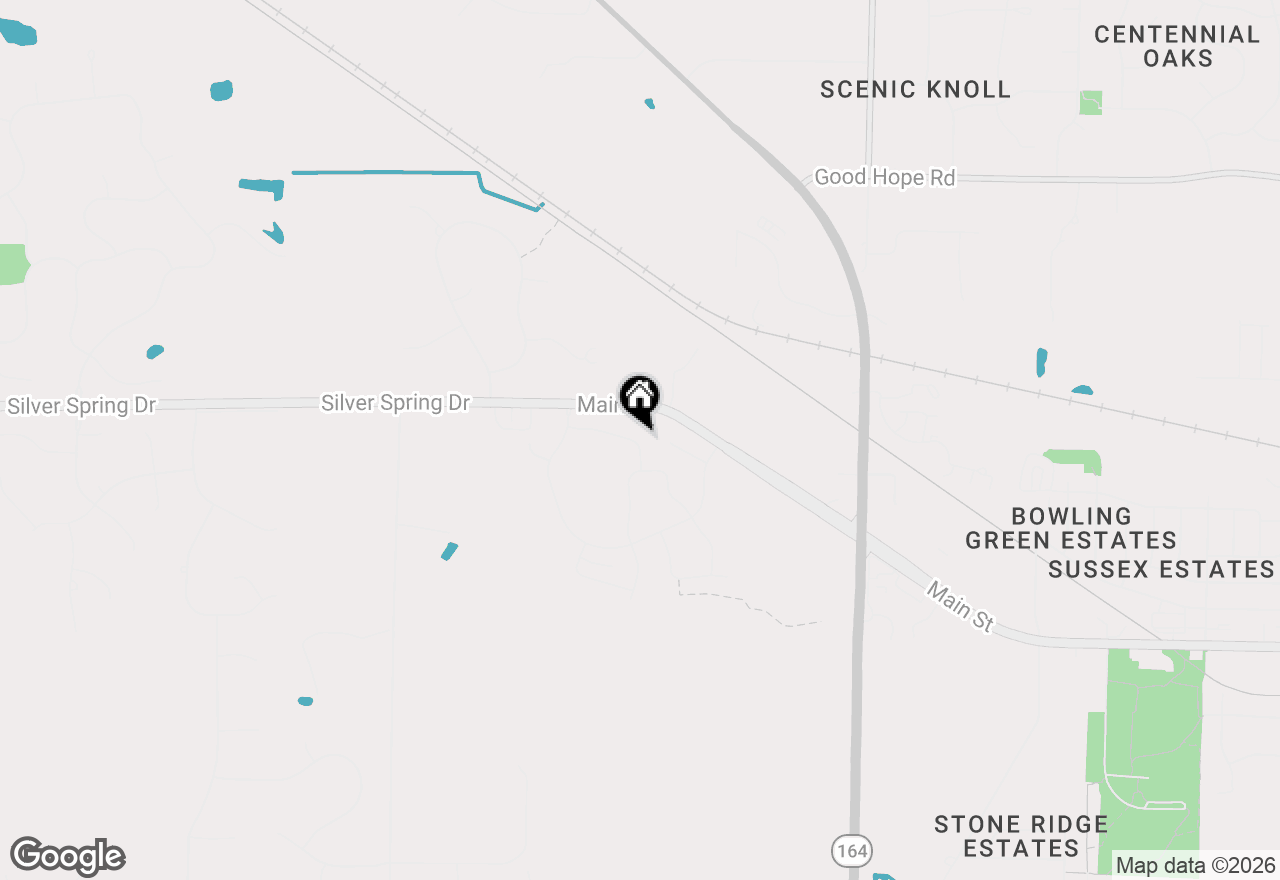 Map of N67W25484 Vail Ln, Sussex, WI 53089