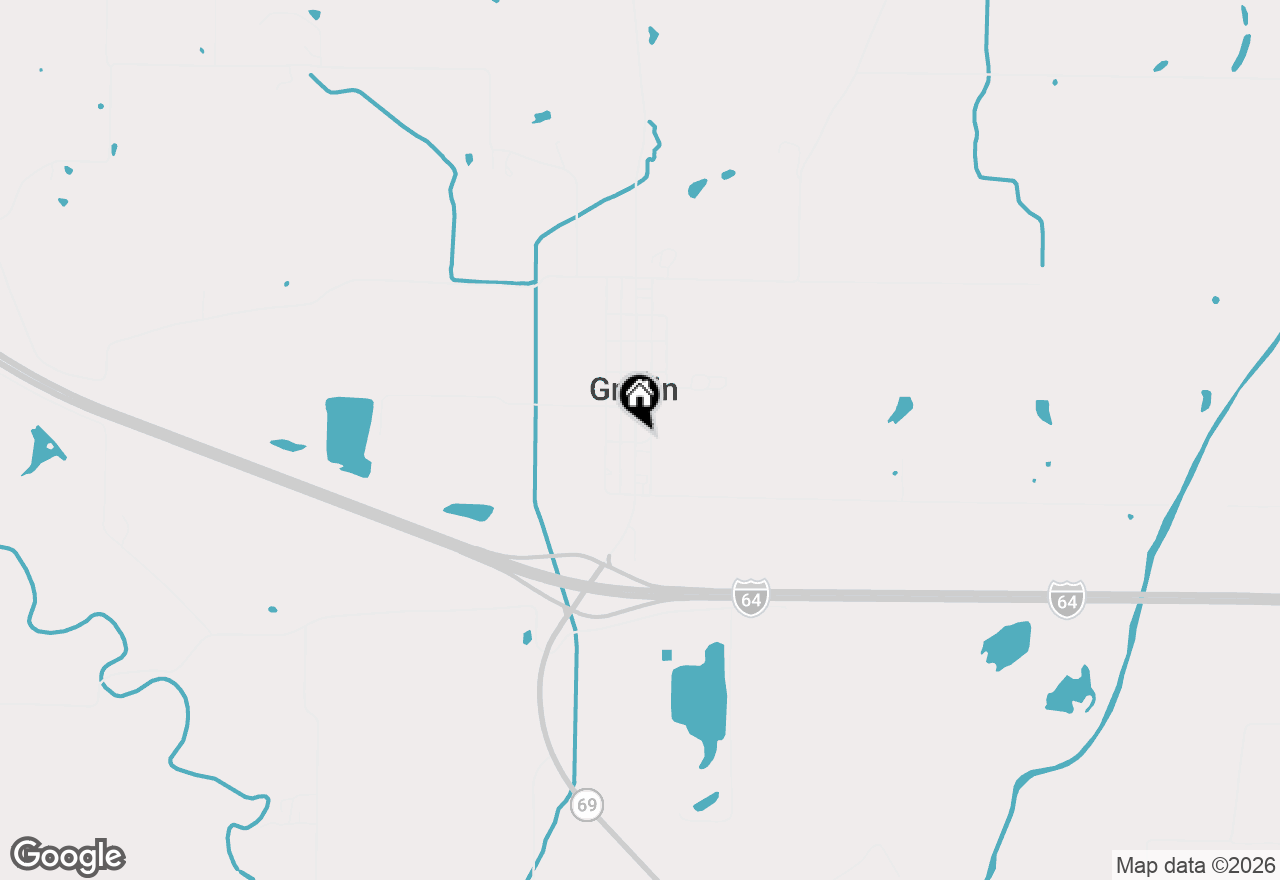Map of 128 S Main Street, Griffin, IN 47616