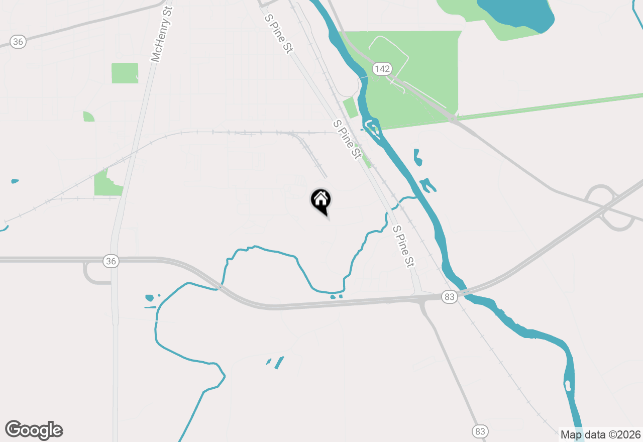 Map of 362 Dale Dr #LT22, Burlington, WI 53105