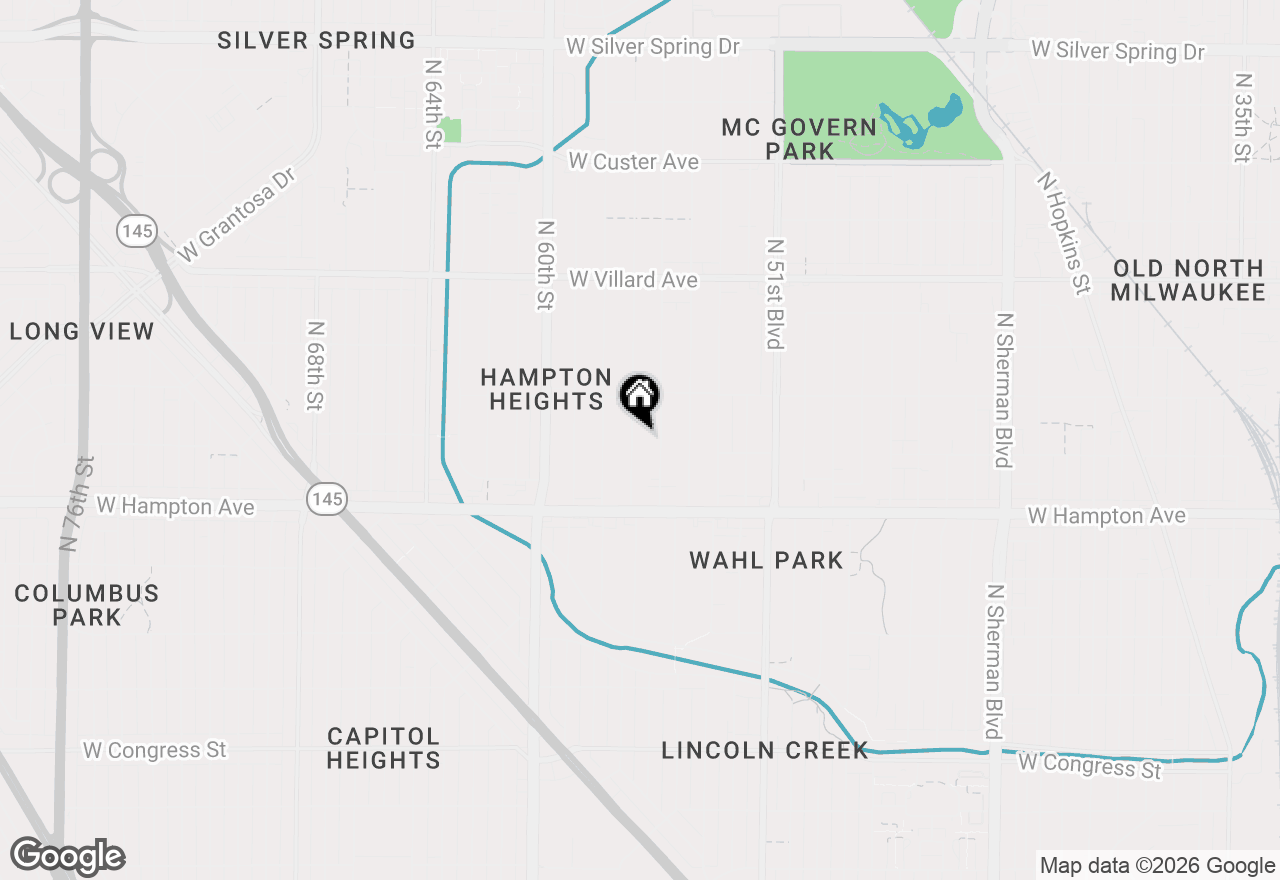 Map of 4916 N 56th St, Milwaukee, WI 53218