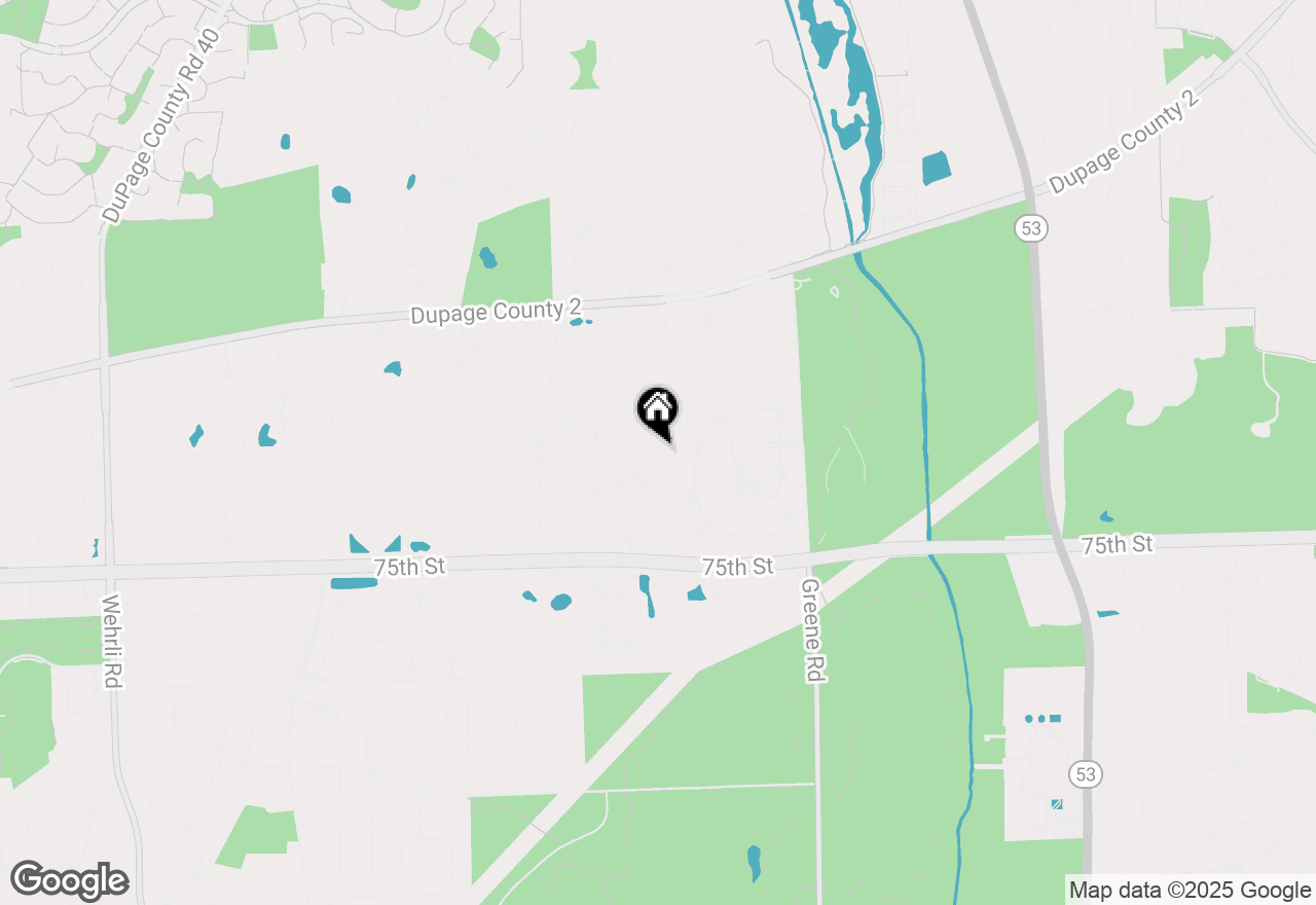 Map of 8S223 Derby Drive, Naperville, IL 60540