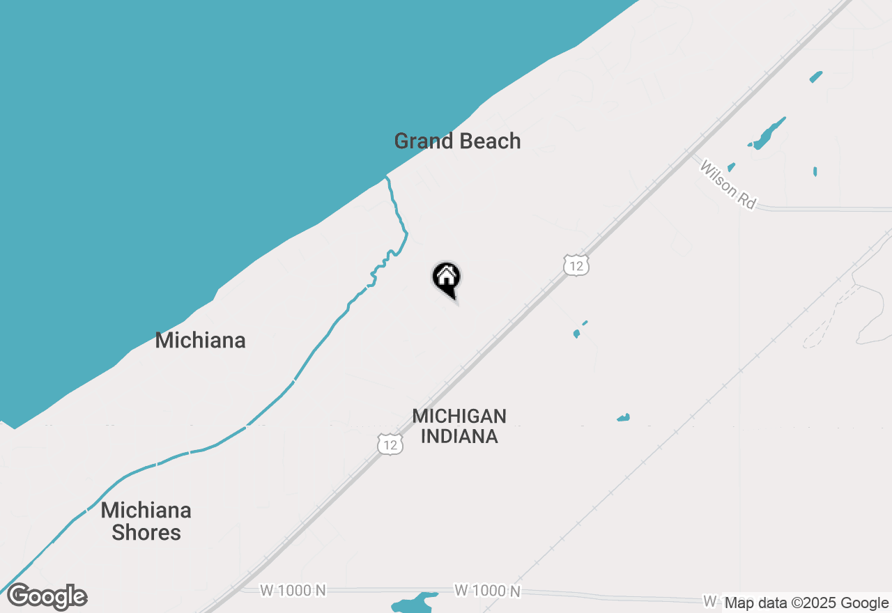 Map of 45308 Fairway Drive, New Buffalo, MI 49117