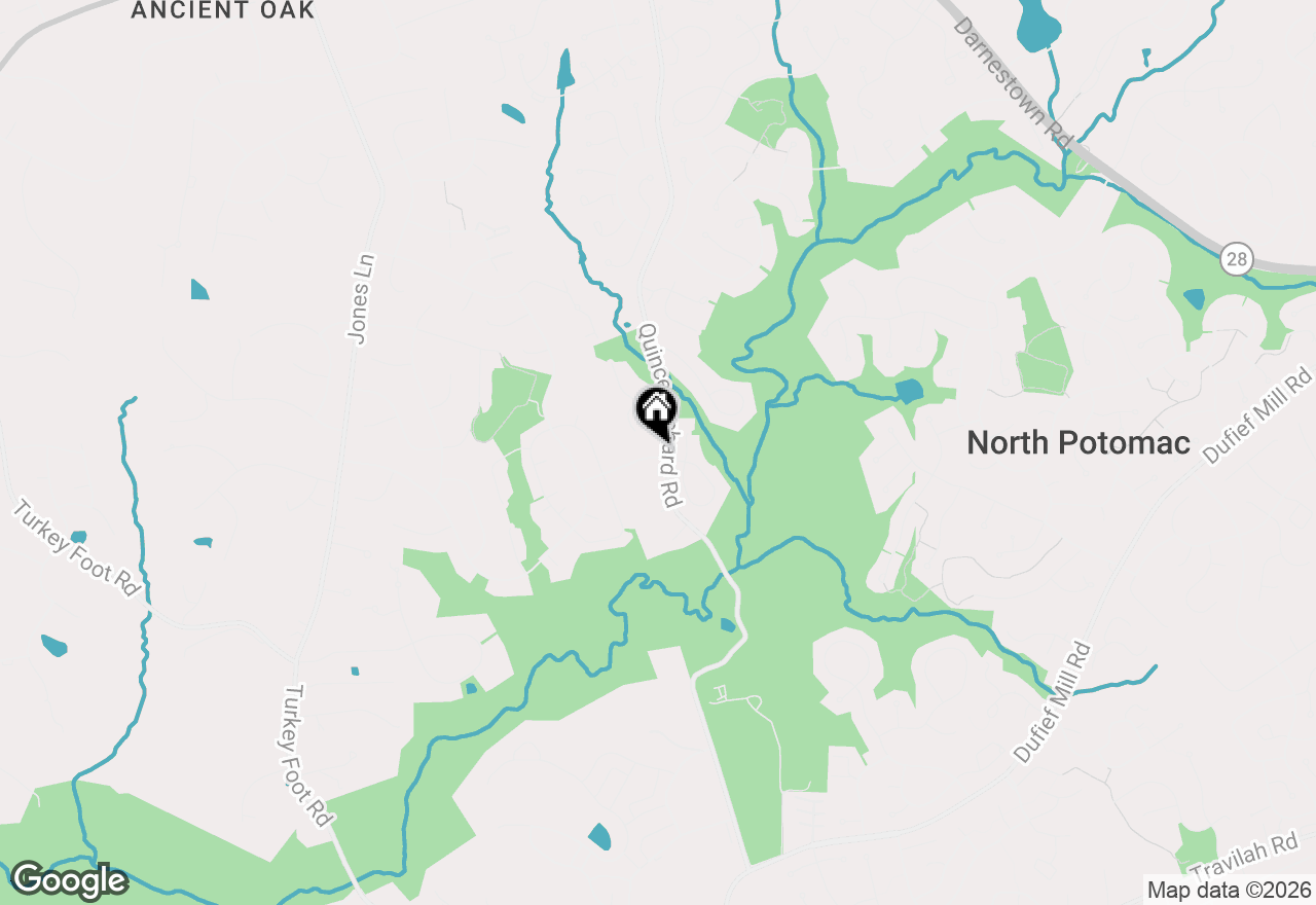 Map of 12201 Horse Center Road, North Potomac, MD 20878
