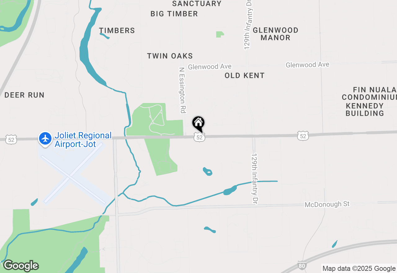 Map of 3119 W Jefferson Street, Joliet, IL 60435