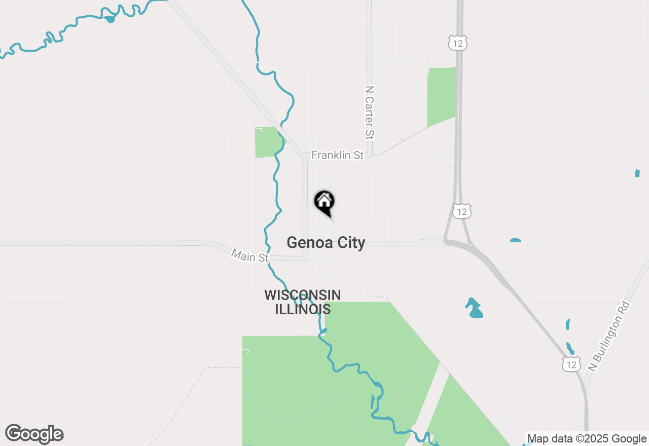 Map of 404 Sumner St, Genoa City, WI 53128