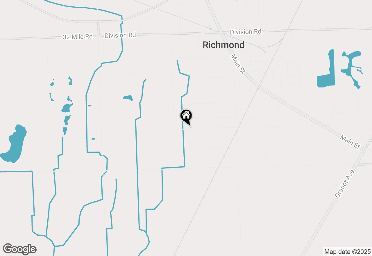 Map of 67611 Madeline Street, Richmond, MI 48062