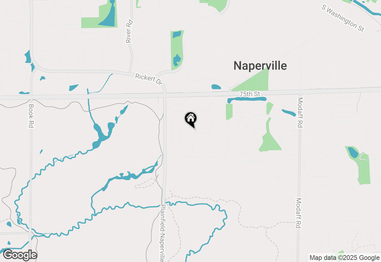Map of 868 Cardiff Road, Naperville, IL 60565