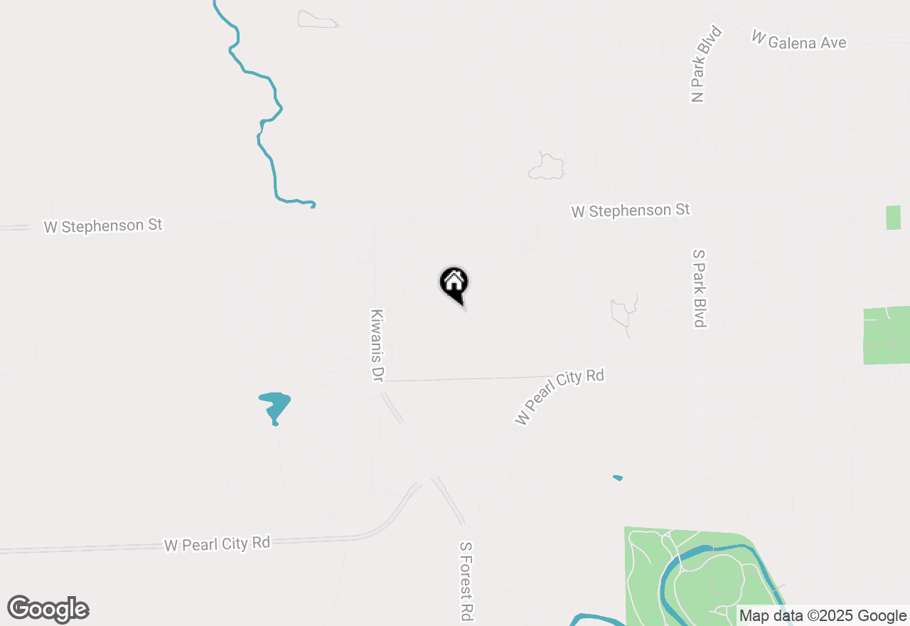 Map of 810 S Canterbury Drive, Freeport, IL 61032