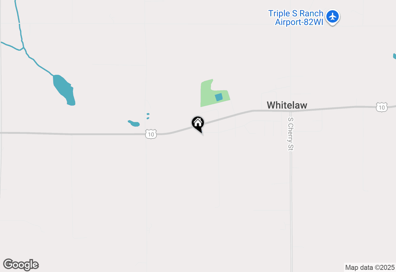 Map of 136 Marie St, Whitelaw, WI 54247