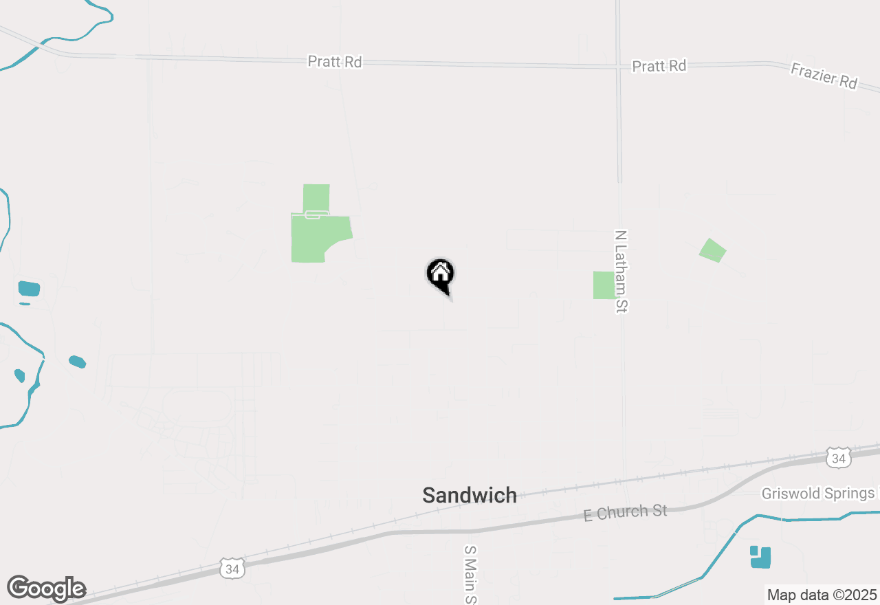 Map of 939 N Wolfe Street, Sandwich, IL 60548