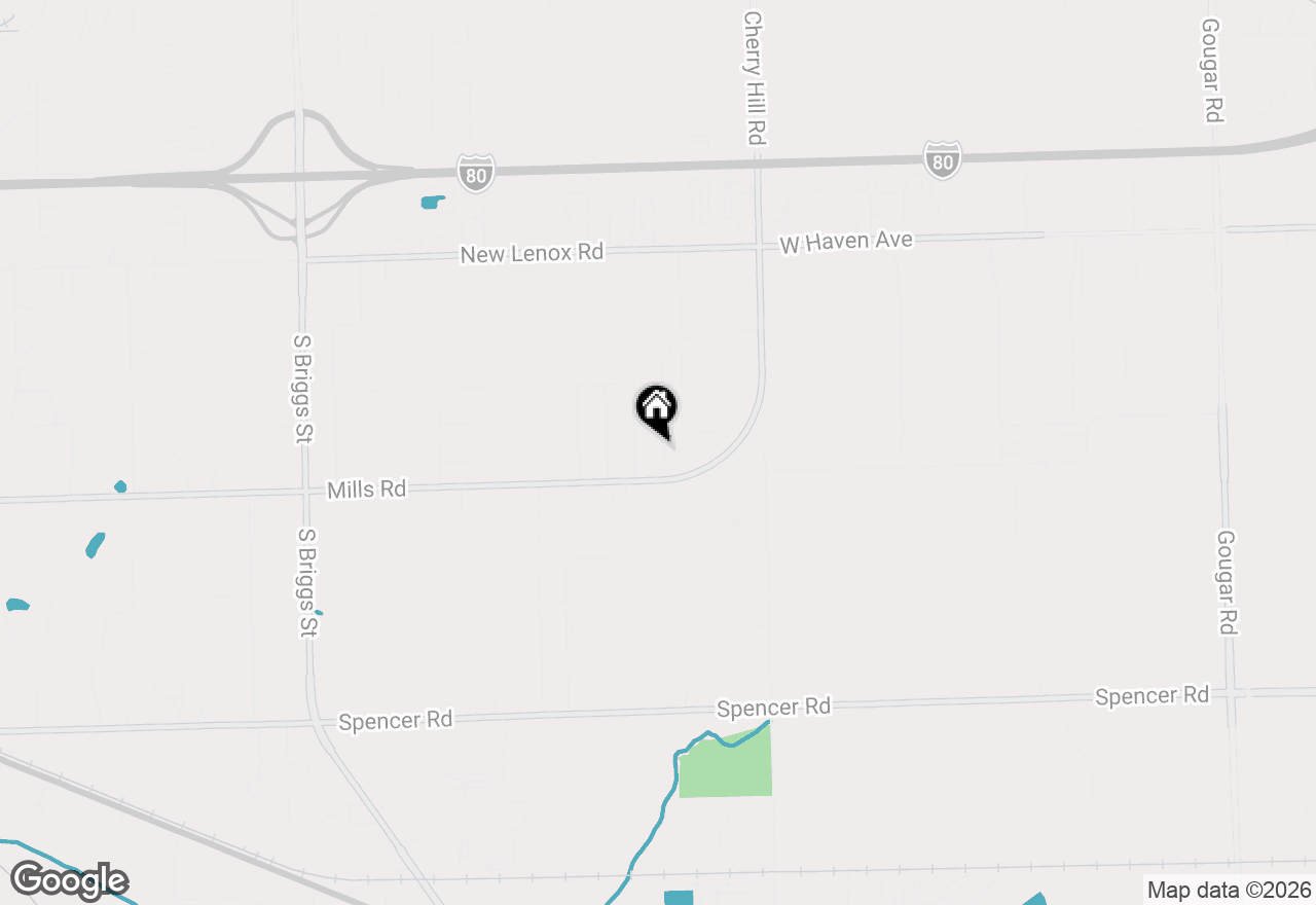 Map of 1109 Spring Green Drive, Joliet, IL 60433