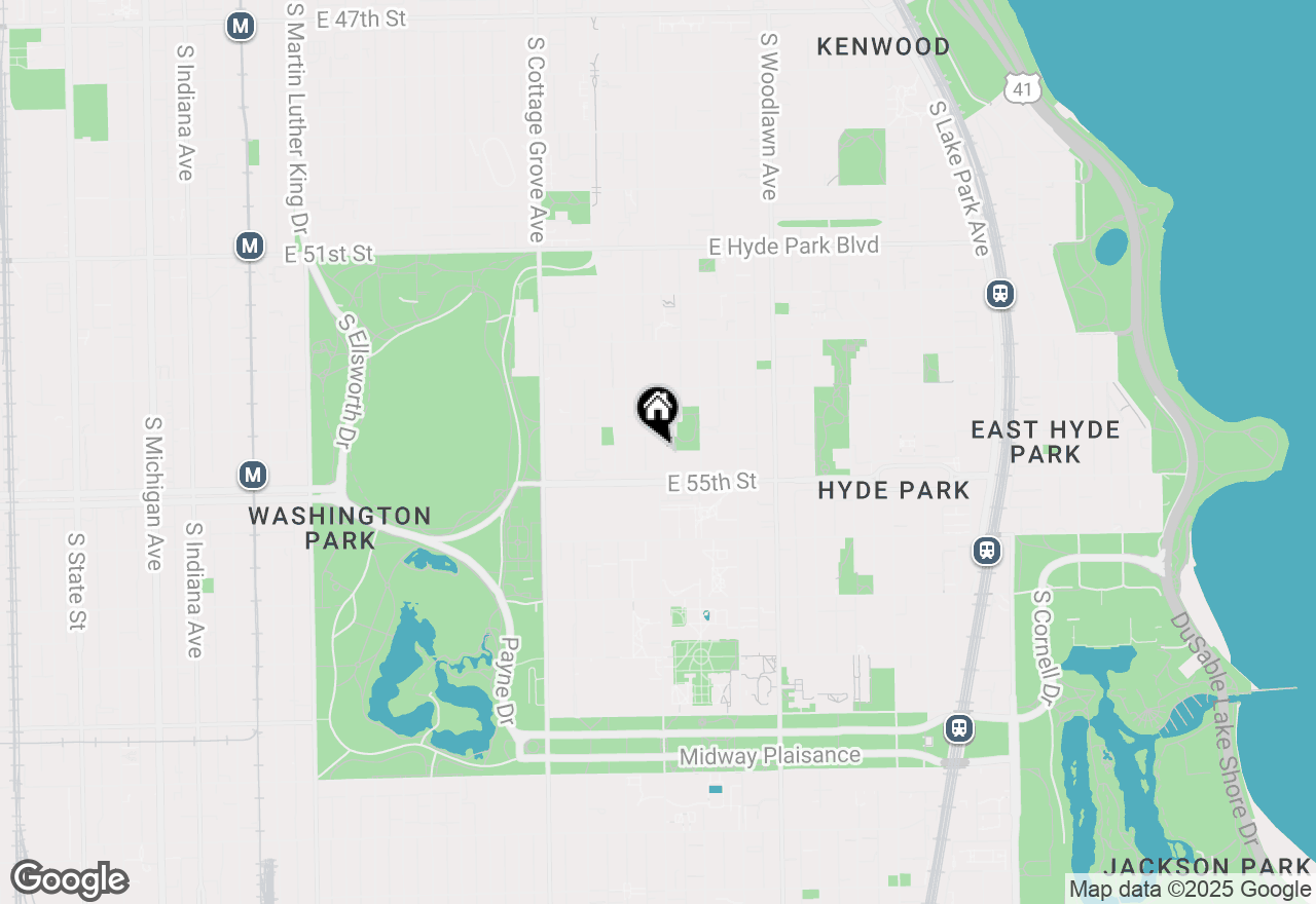 Map of 5468 S Ellis Avenue, Chicago, IL 60615