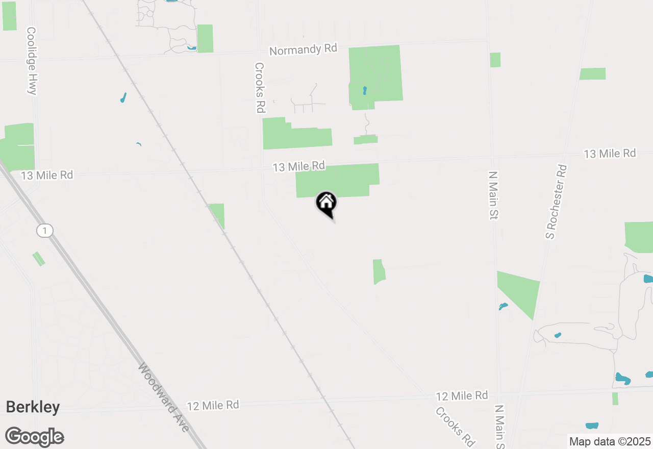 Map of 1212 Royal Avenue, Royal Oak, MI 48073