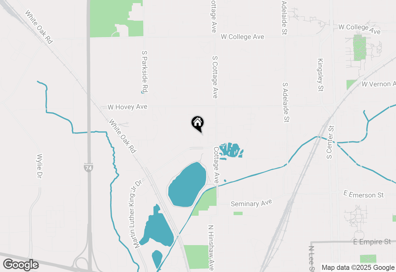 Map of 5 Shire Court, Bloomington, IL 61701