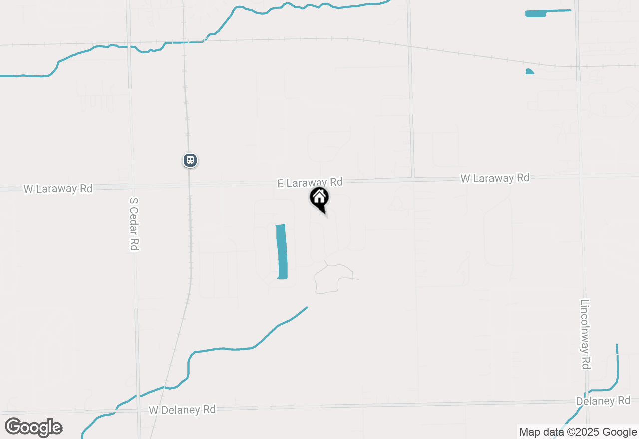 Map of 2016 Brandon Hill Road, New Lenox, IL 60451