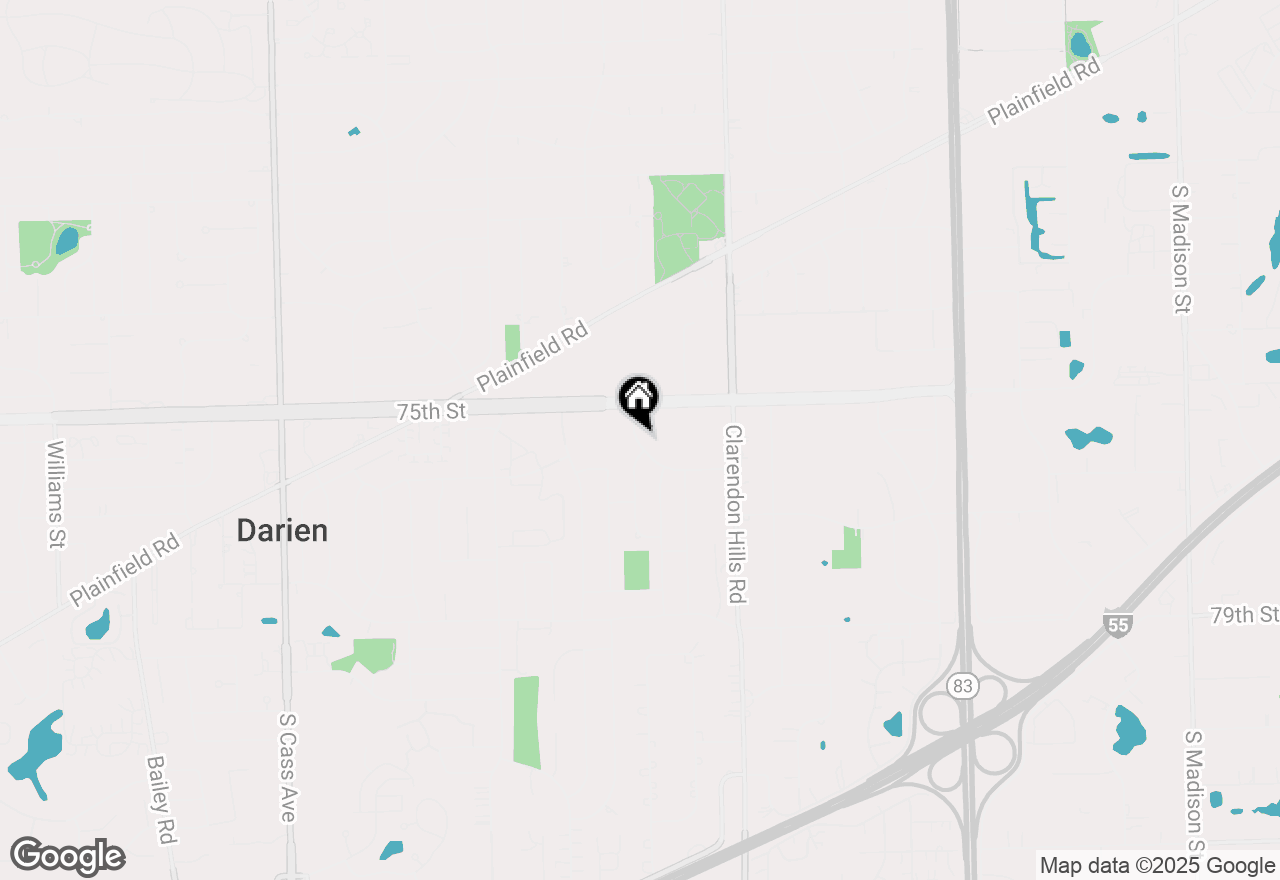 Map of 7545 Sheridan Drive #1C, Willowbrook, IL 60527