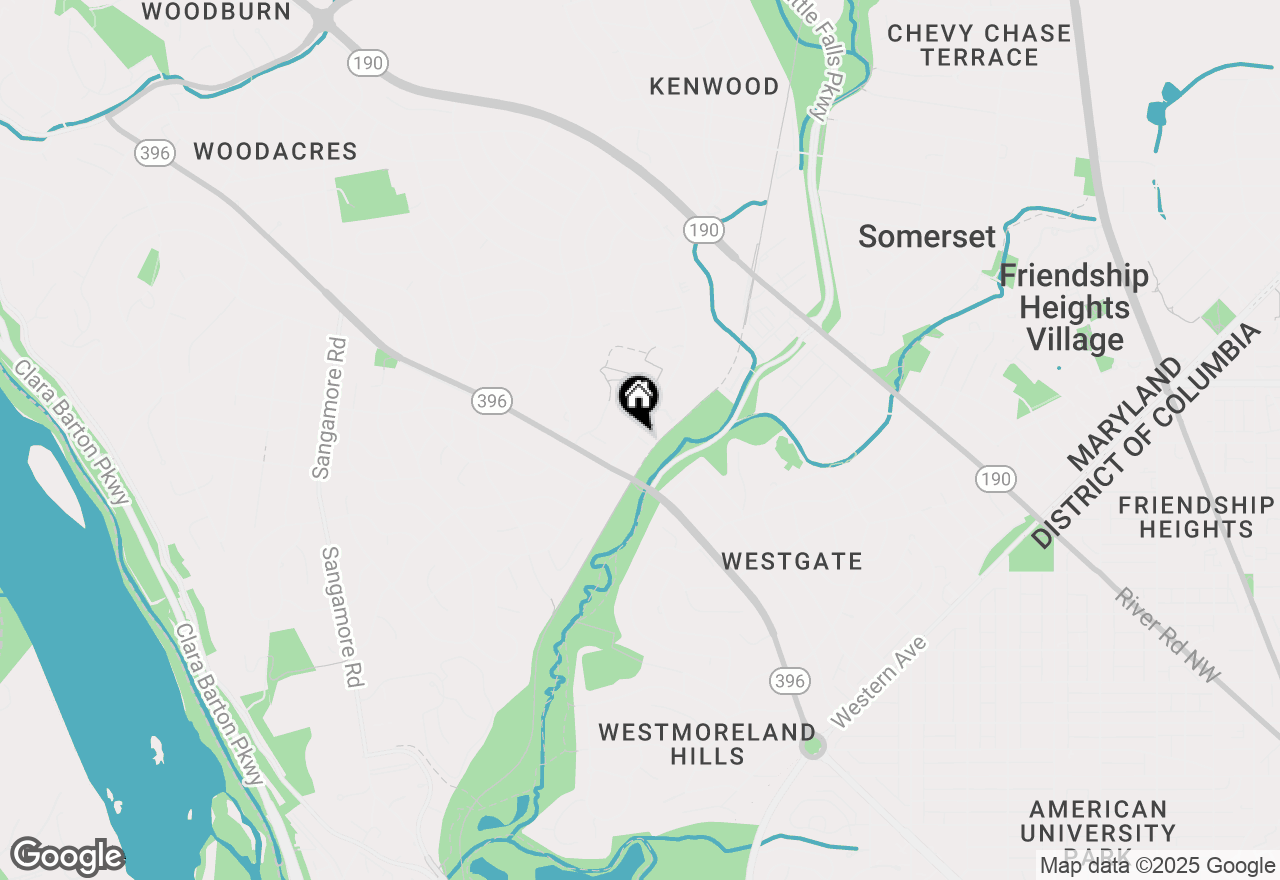 Map of 5153 Westbard Avenue #15, Bethesda, MD 20816