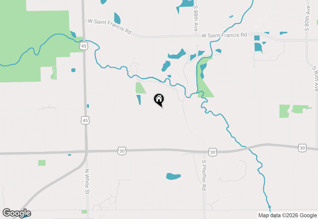 Map of 20696 Michigan Island Drive, Frankfort, IL 60423