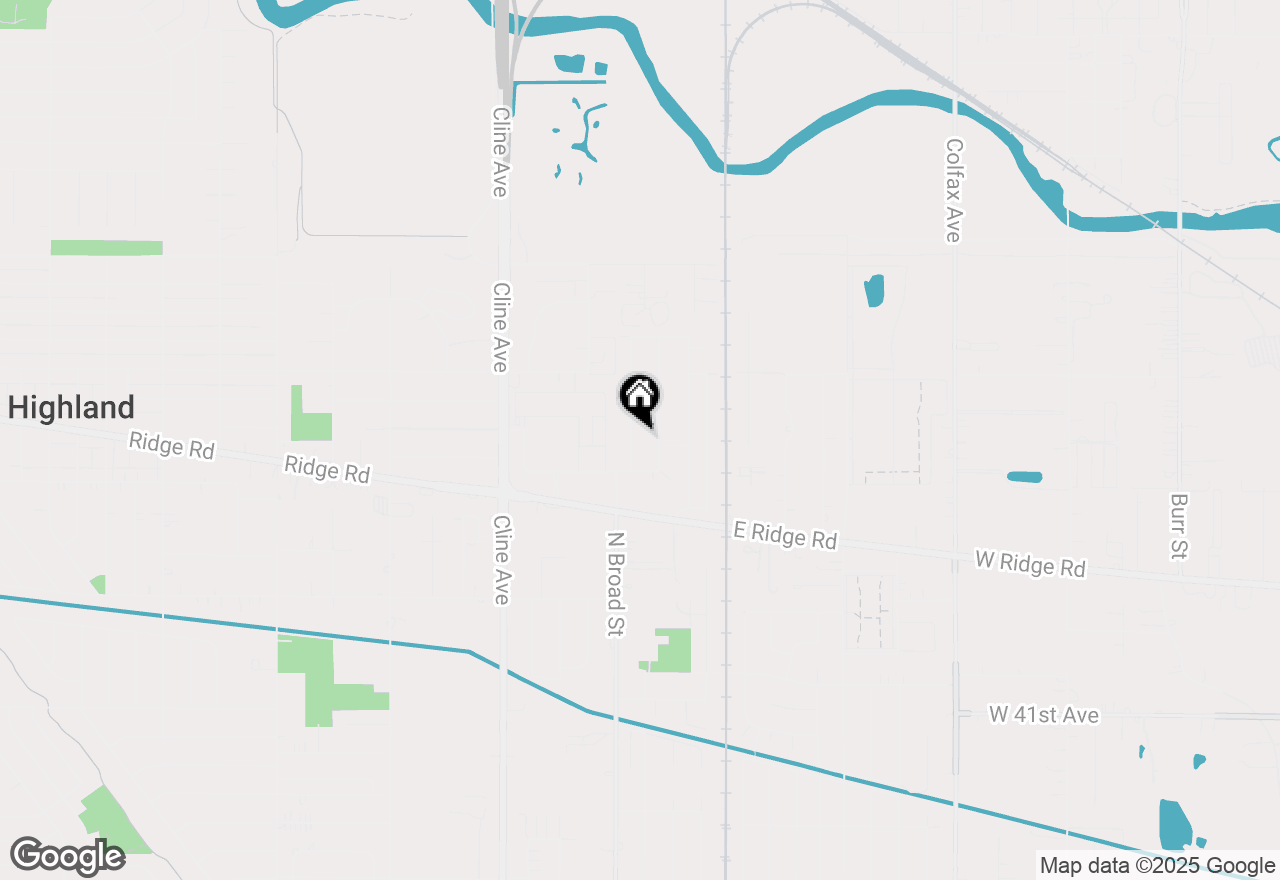 Map of 1751 N Lafayette Street, Griffith, IN 46319