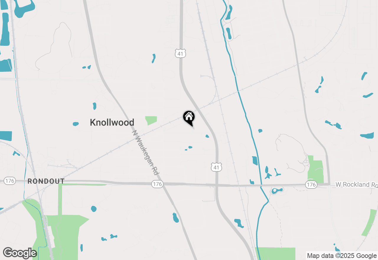 Map of 589 Quassey Avenue, Lake Bluff, IL 60044